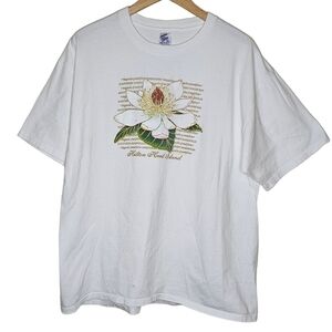 Hilton Head Island Graphic Shirt Size XL on a Jerzee's Combined Cotton